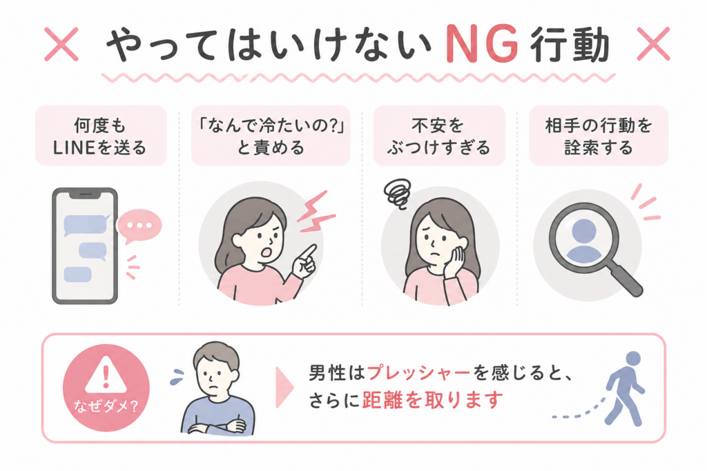 やってはいけないNG行動